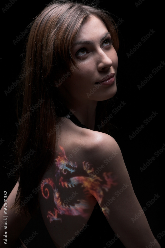 Fototapeta premium Body-art woman