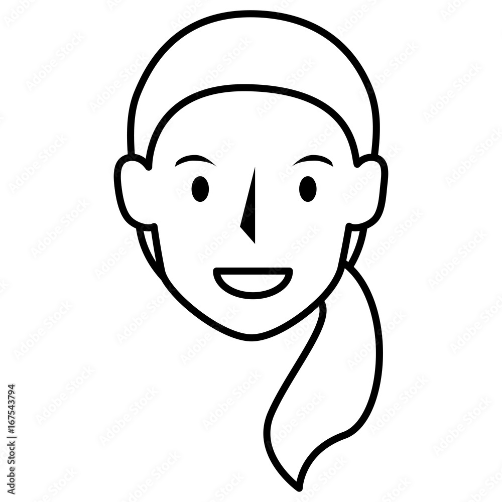 beautiful woman head avatar character vector illustration design beautiful woman head avatar character vector illustration design