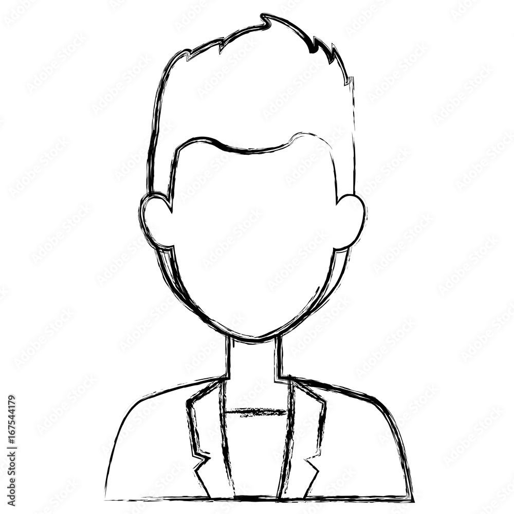 elegant businessman avatar character vector illustration design elegant businessman avatar character vector illustration design