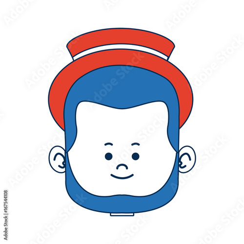 cartoon man face avatar character male cute