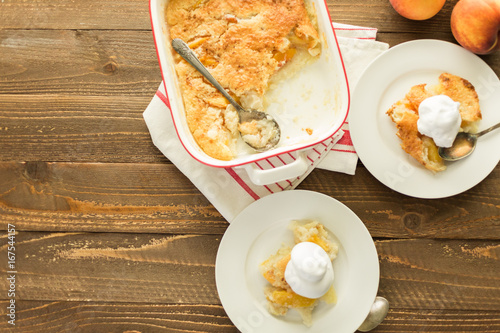 Slika na platnu Peach cobbler