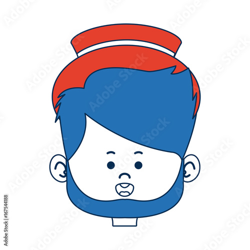 cartoon man face avatar character male cute