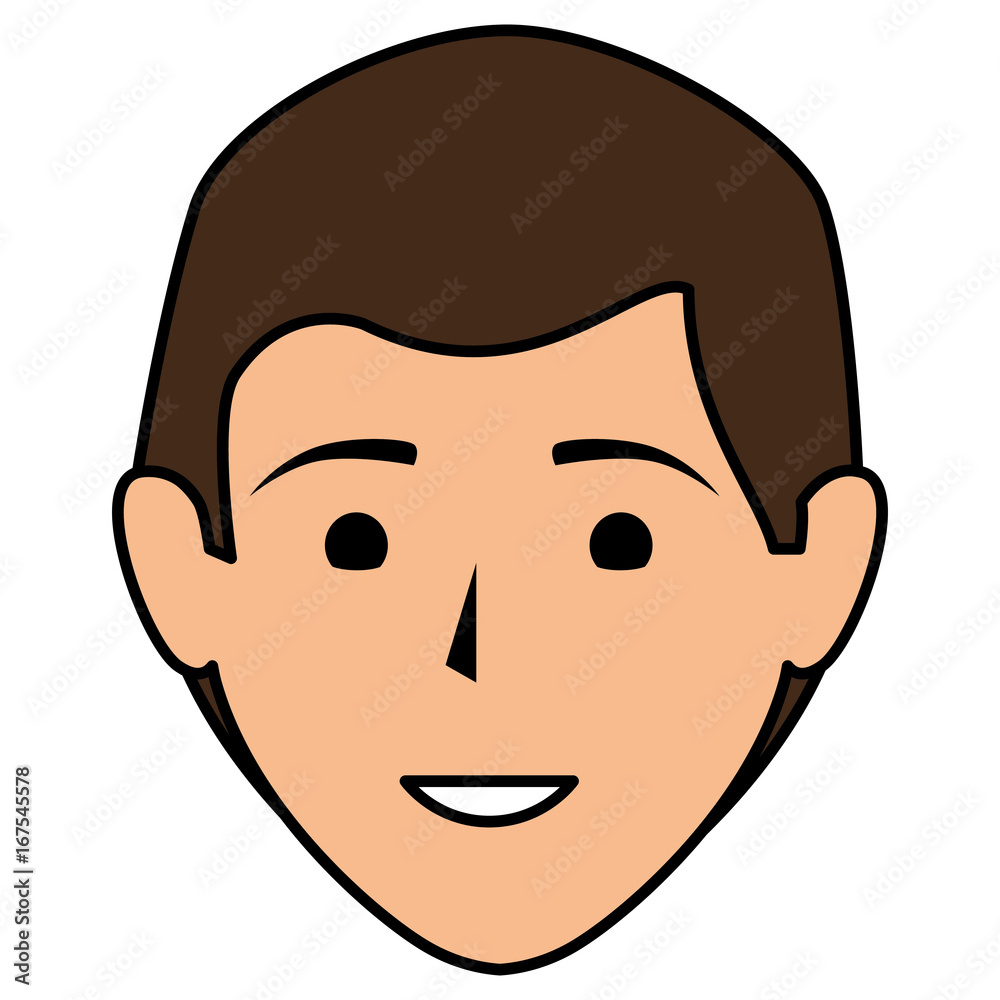young man head avatar character vector illustration design young man head avatar character vector illustration design