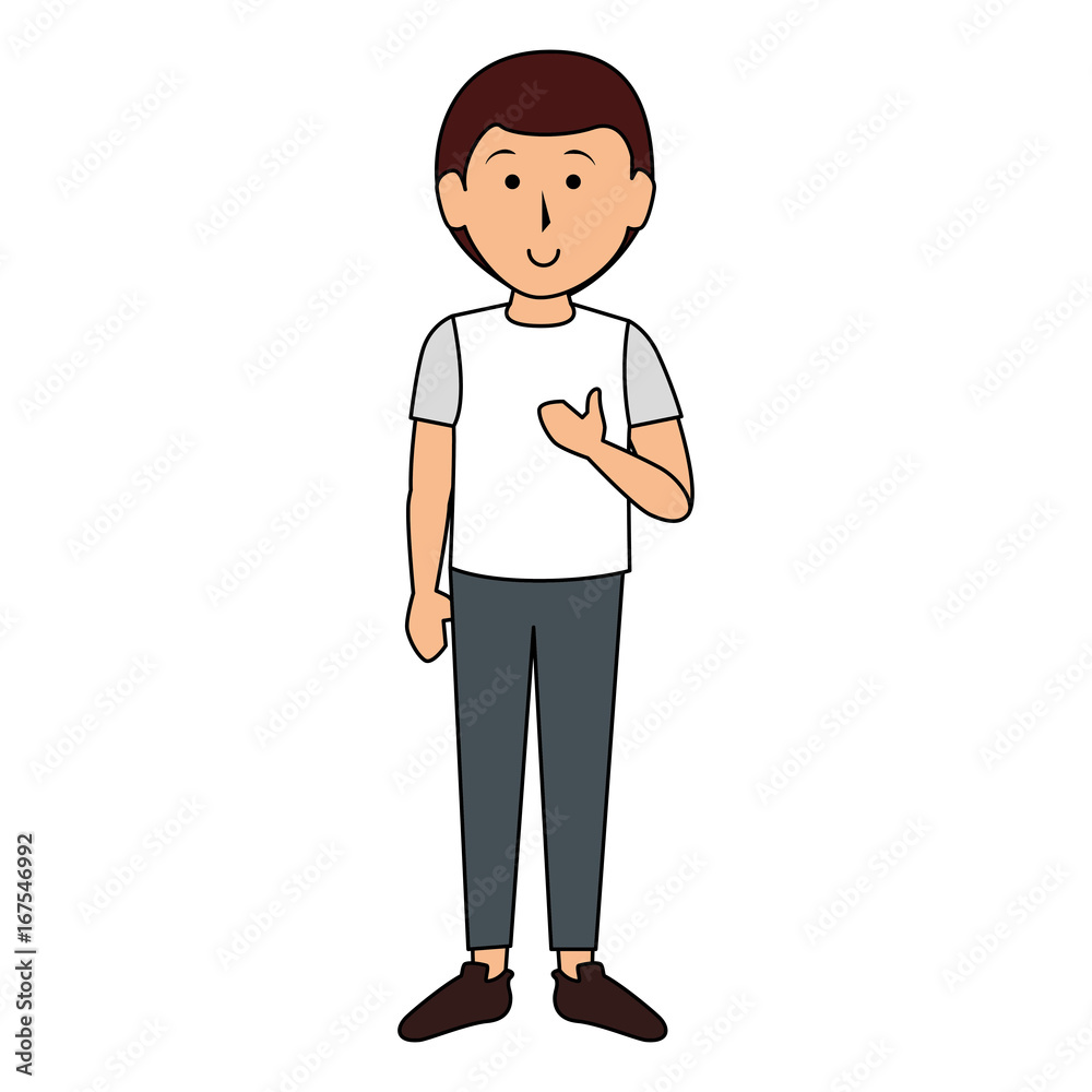 young man avatar character vector illustration design young man avatar character vector illustration design