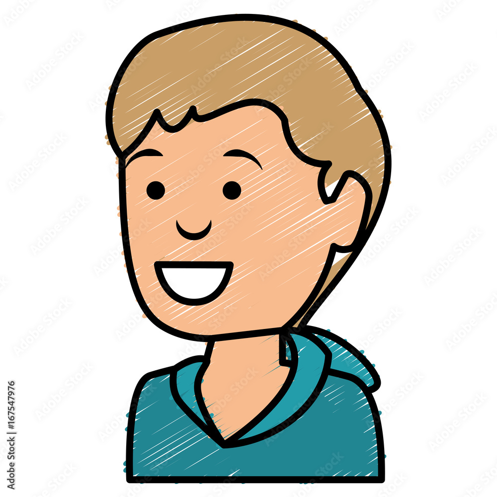 young man avatar character vector illustration design young man avatar character vector illustration design