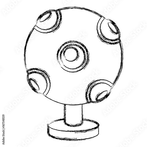 kinect technology isolated icon vector illustration design