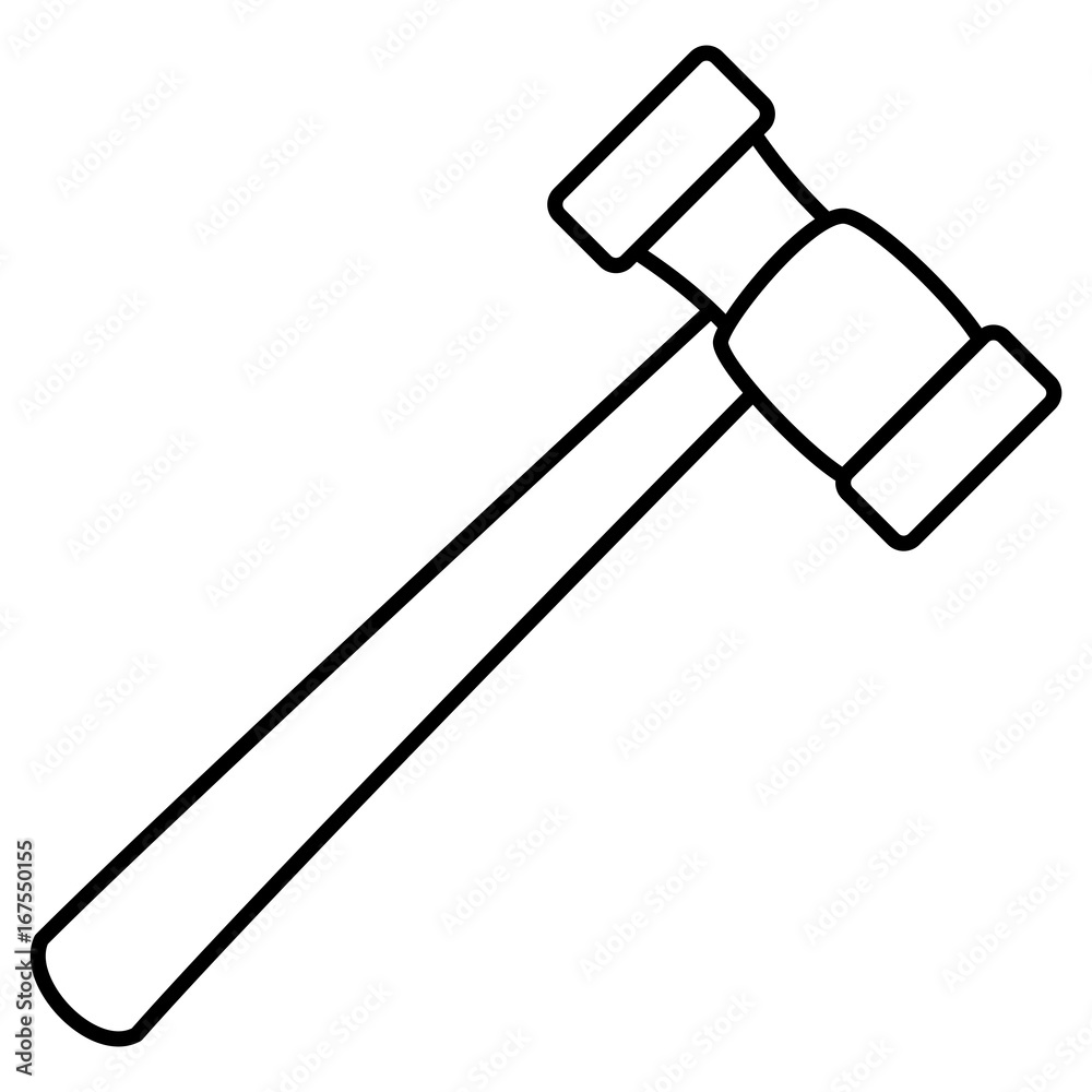 hammer tool isolated icon vector illustration design hammer tool isolated icon vector illustration design