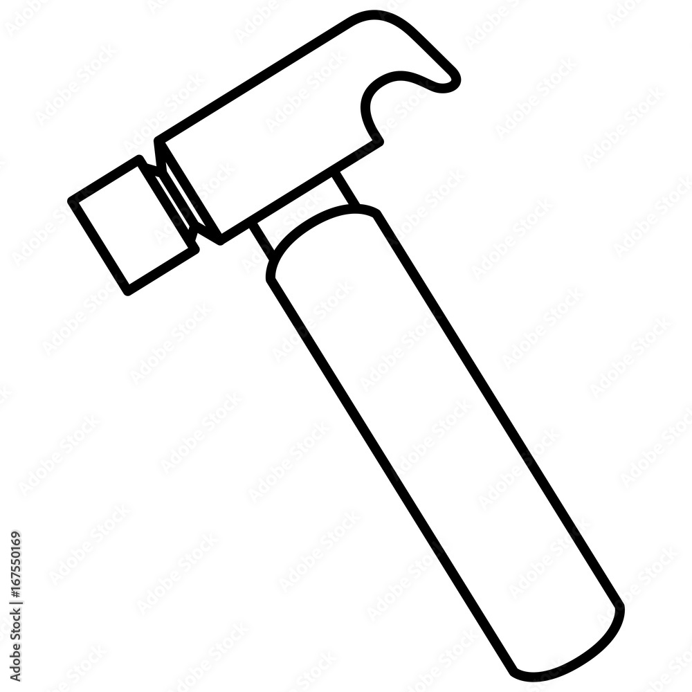 hammer tool isolated icon vector illustration design hammer tool isolated icon vector illustration design
