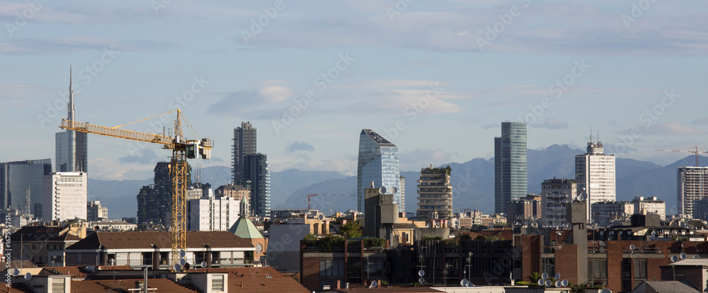 Milano Grattacieli skyline
