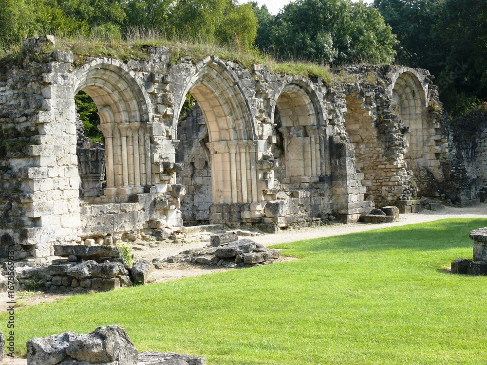 Abbaye de Vauclair à bouconville-Vauclair (France)