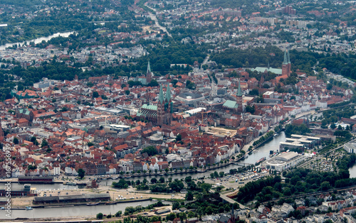 The north of Germany with Luebeck, Timmendorf, Laboe and the coastline of the Baltic Sea