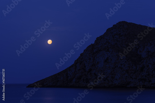 Full moon eclipse