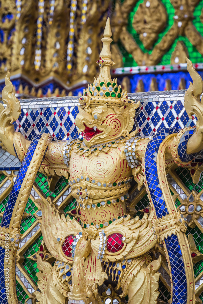 Obraz premium Thai temple pattern