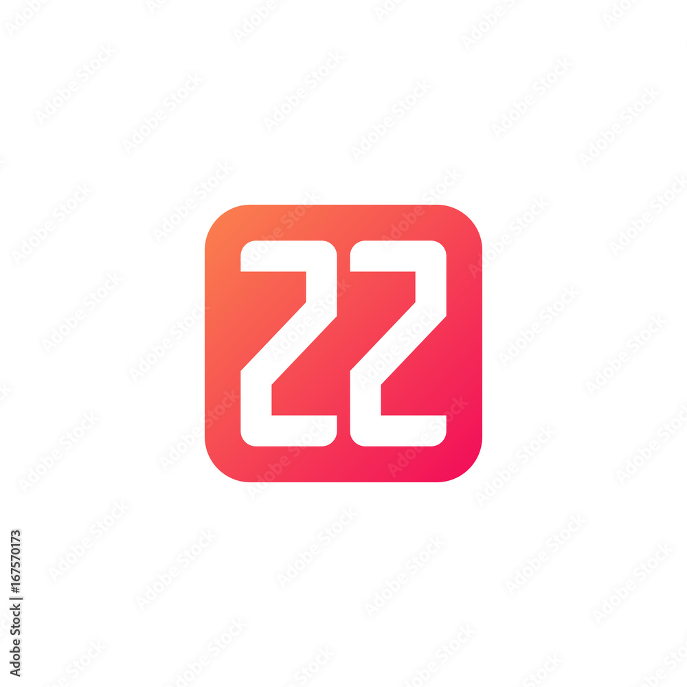 Initial letter ZZ, rounded letter square logo, modern gradient red color
Initial letter ZZ, rounded letter square logo, modern gradient red color