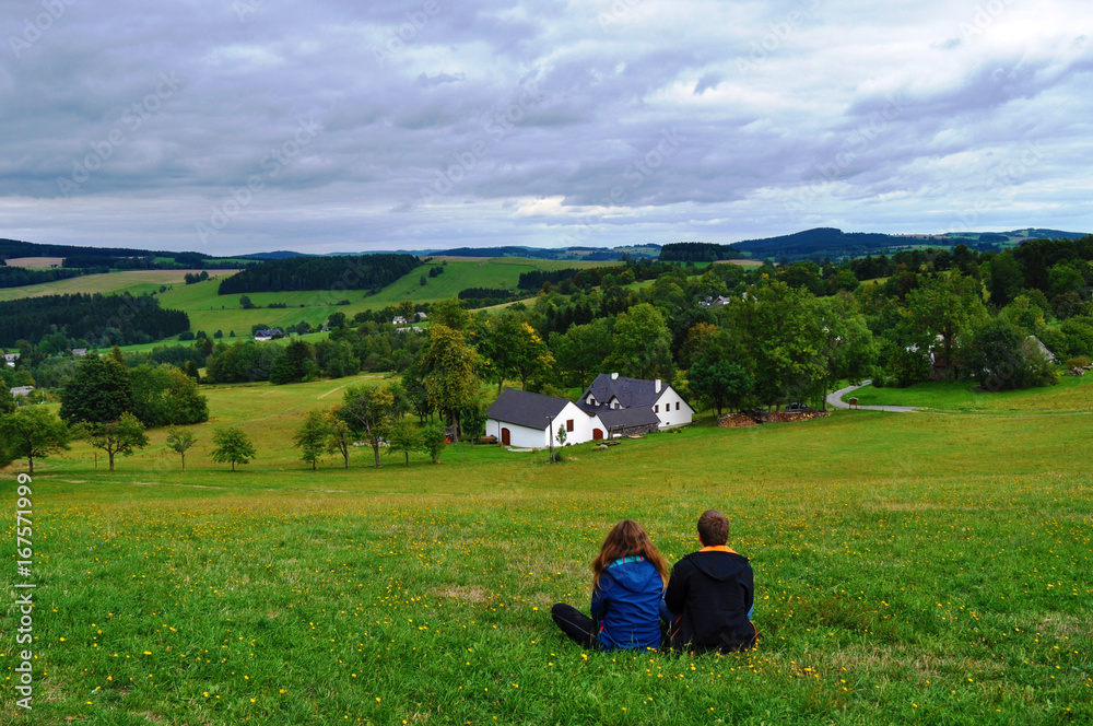 Rural landscape Czech Republic, Europe