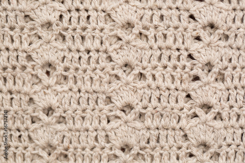 knitted fabric background texture white