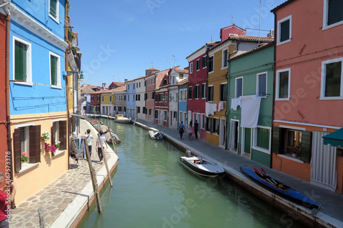 Burano Island colored buildings