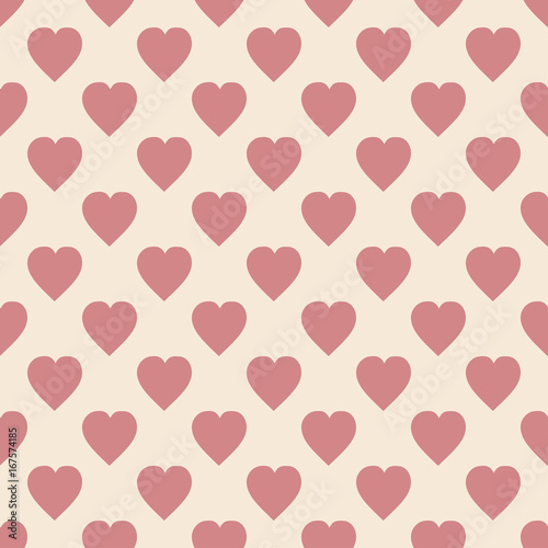 Hearts pattern The background for printing on fabric, textiles, layouts, covers, backdrops, backgrounds and Wallpapers, websites, Vector illustration seamless