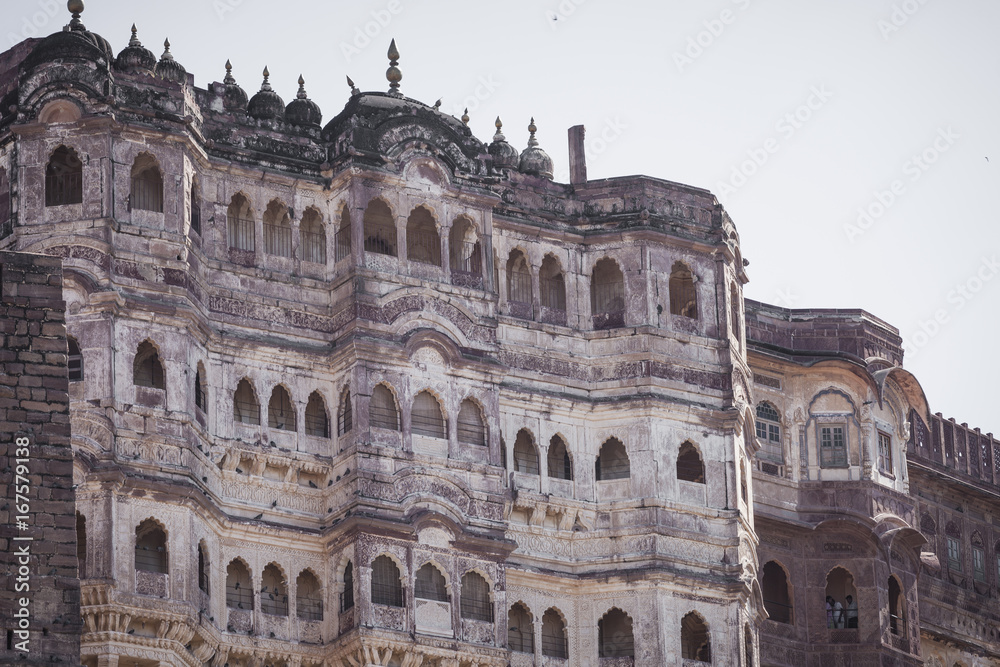 Mehrangarh Fort in Jodhpur, Rjasthan, India