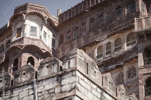 Mehrangarh Fort in Jodhpur, Rjasthan, India