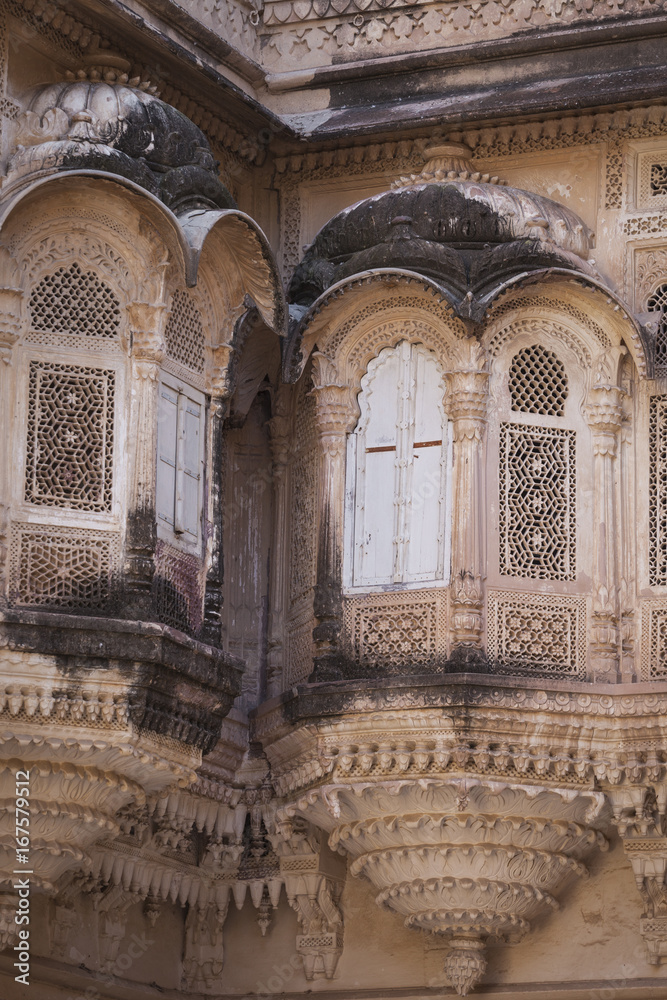 Obraz premium Mehrangarh Fort in Jodhpur, Rjasthan, India
