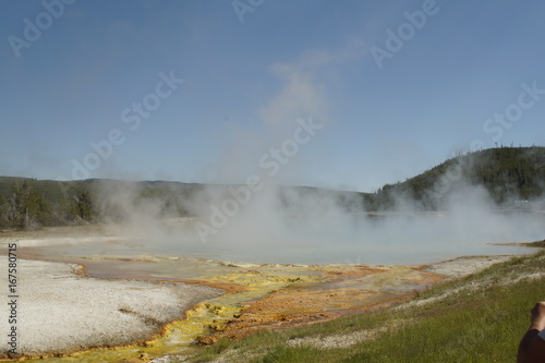 Geysir im Yellowstone NP