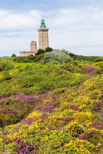 The lighthouse of Cape Fréhel, in Brittany