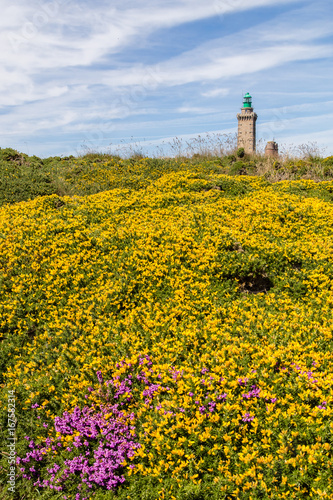 The lighthouse of Cape Fréhel, in Brittany