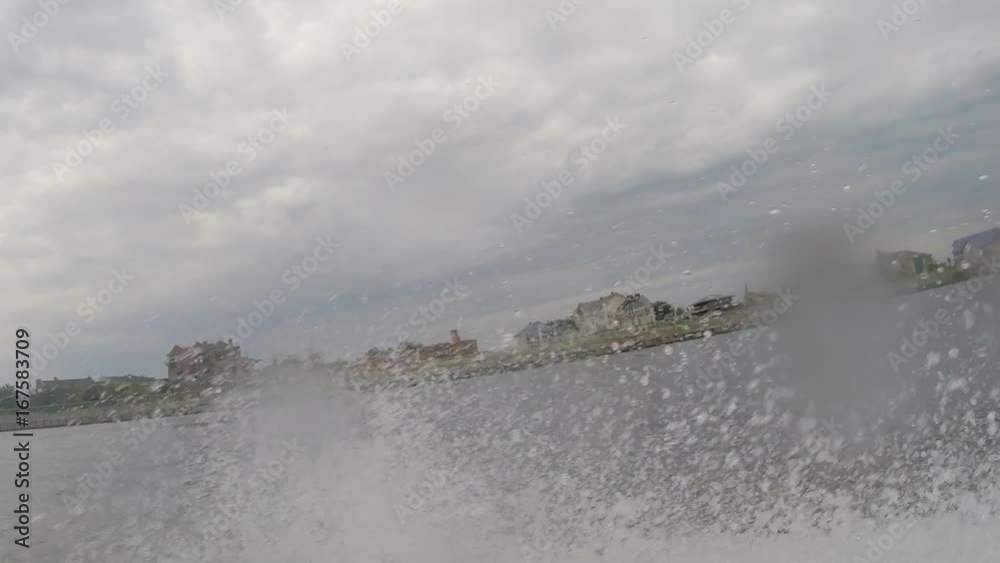 Squirt in the side of the boat Squirt in the side of the boat