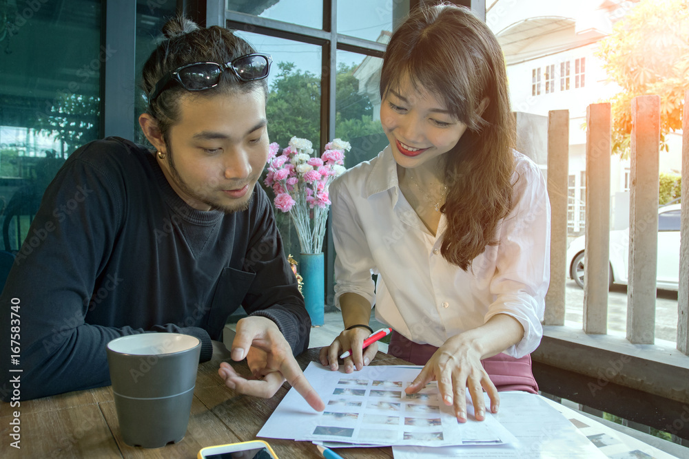 asian younger freelance start up working at home office asian younger freelance start up working at home office