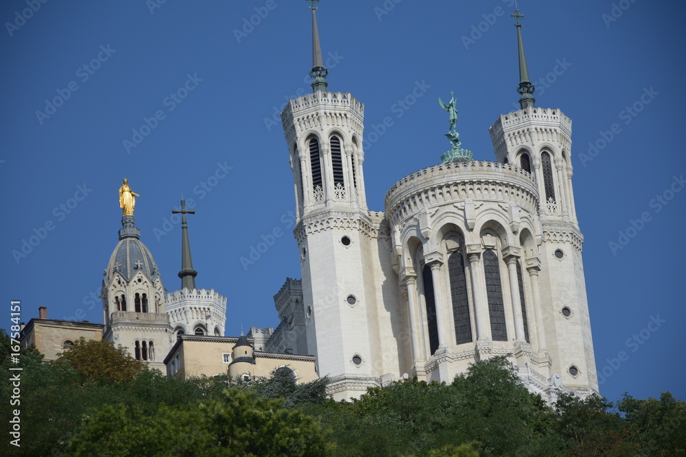 Basilique Notre Dame de Fourvière à lyon