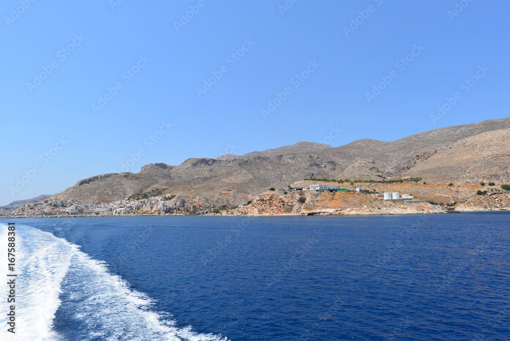 Insel Kalymnos in der Ostägäis 
