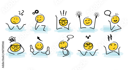 Stick Figures - Business Situations