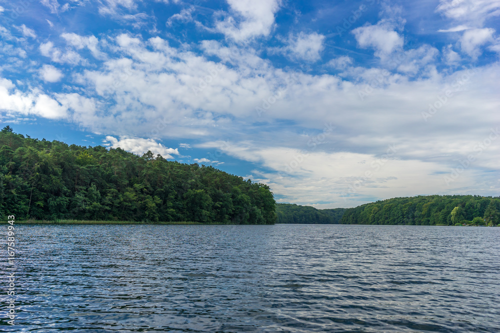 Breiter Luzin, wunderschöner See in Mecklenburg-Vorpommern 