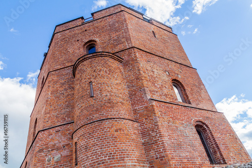 Tower Of Gediminas (Gedimino) In Vilnius, Lithuania, part of Upper Vilnius Castle Complex photo