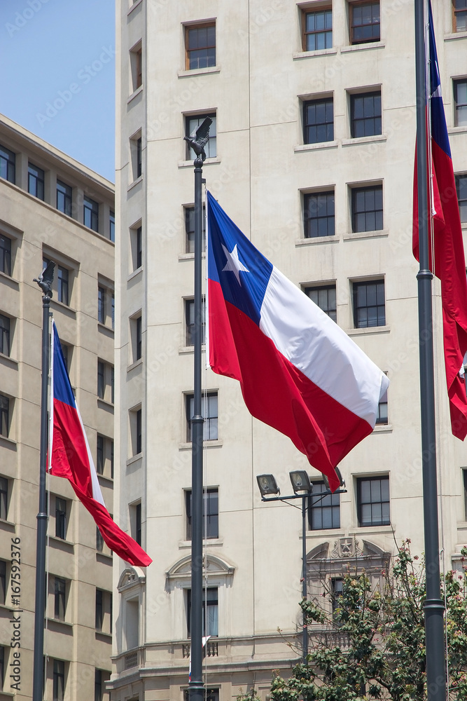Flags of Chile, Chile