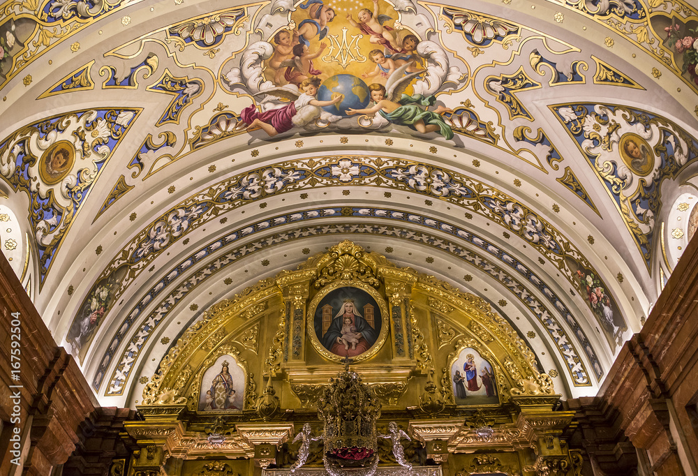 Obraz premium La Macarena church, Seville, andalusia, spain