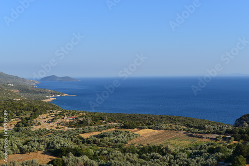 Berglandschaft Insel Samos 