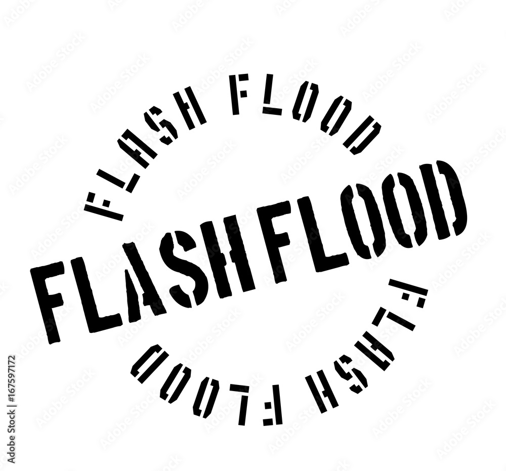 Flash Flood rubber stamp. Grunge design with dust scratches. Effects can be easily removed for a clean, crisp look. Color is easily changed. Flash Flood rubber stamp. Grunge design with dust scratches. Effects can be easily removed for a clean, crisp look. Color is easily changed.