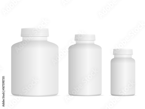 Medicine pill bottle set