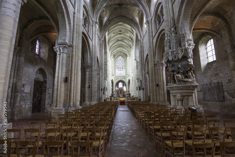 Saint Etienne cathedral, in Beauvais, France