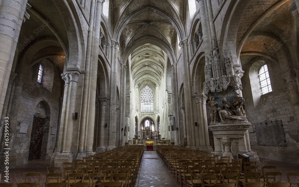 Saint Etienne cathedral, in Beauvais, France