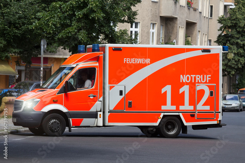 german ambulance car