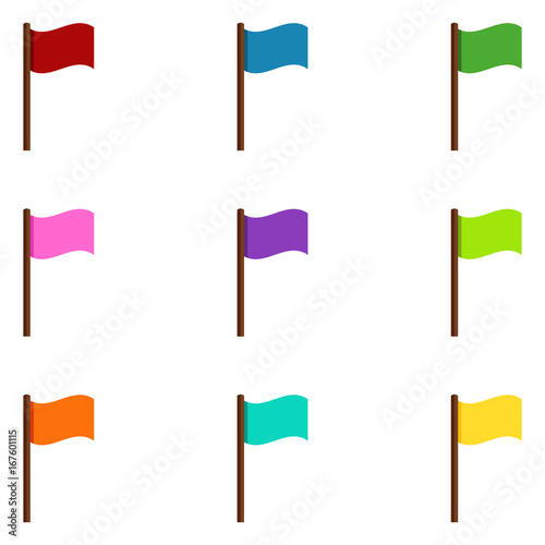 Vector Set of Flags Icons