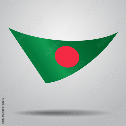 Bangladeshi flag background. Vector illustration. Free Download Bangladeshi flag background. Vector illustration. - GFXLoad