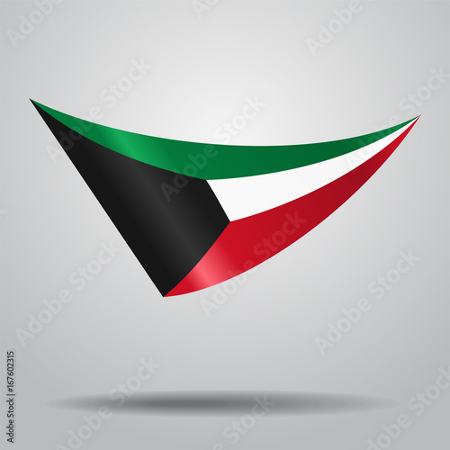 Free Download Kuwaiti flag background. Vector illustration. - GFXLoad