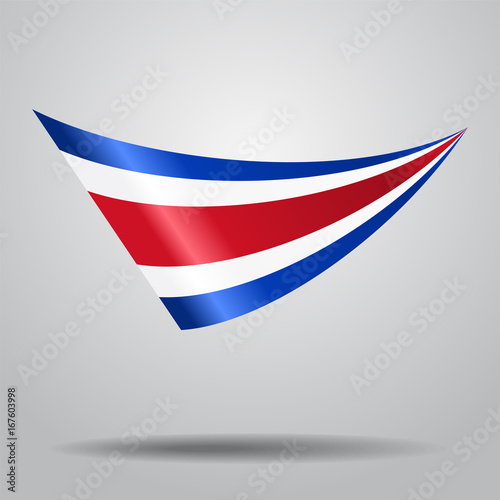 Free Download Costa Rican flag background. Vector illustration. - GFXLoad