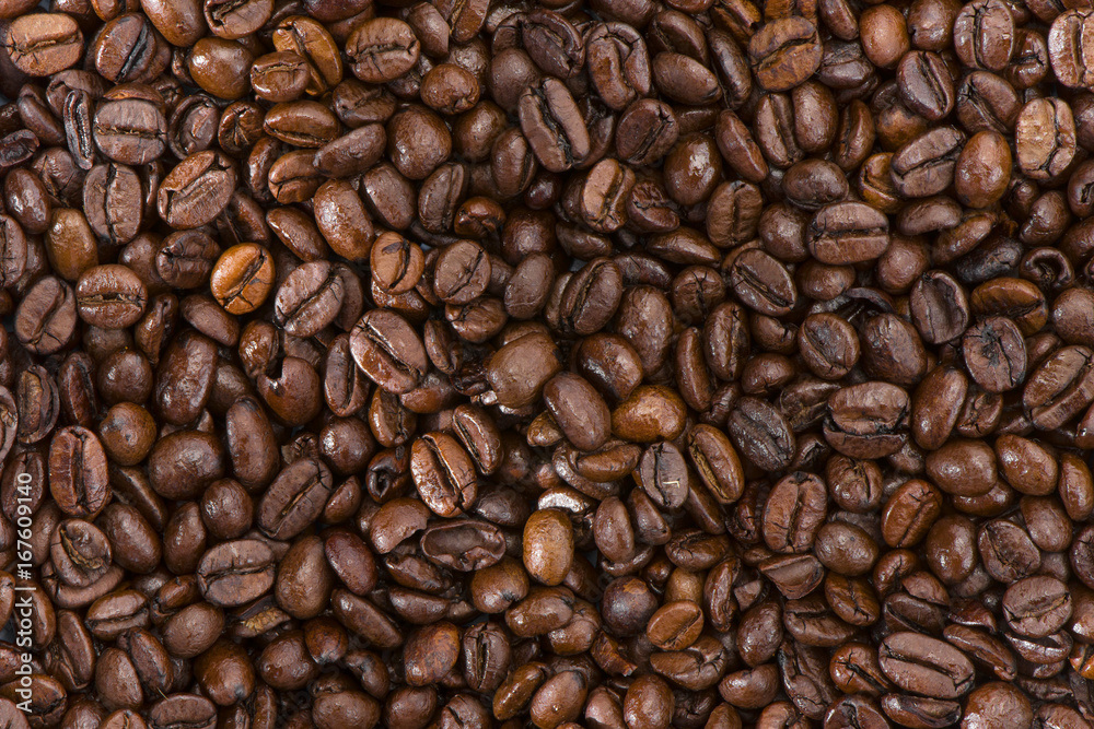 Fototapeta premium Toasted coffeee beans.