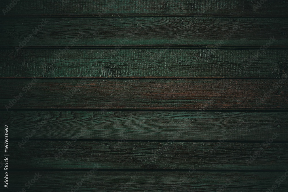 Dark green wood texture Stock Photo