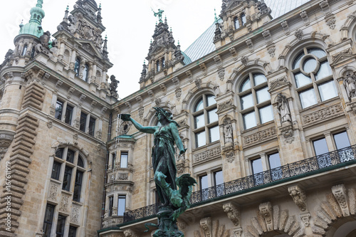 Hôtel de ville de Hambourg, Allemagne